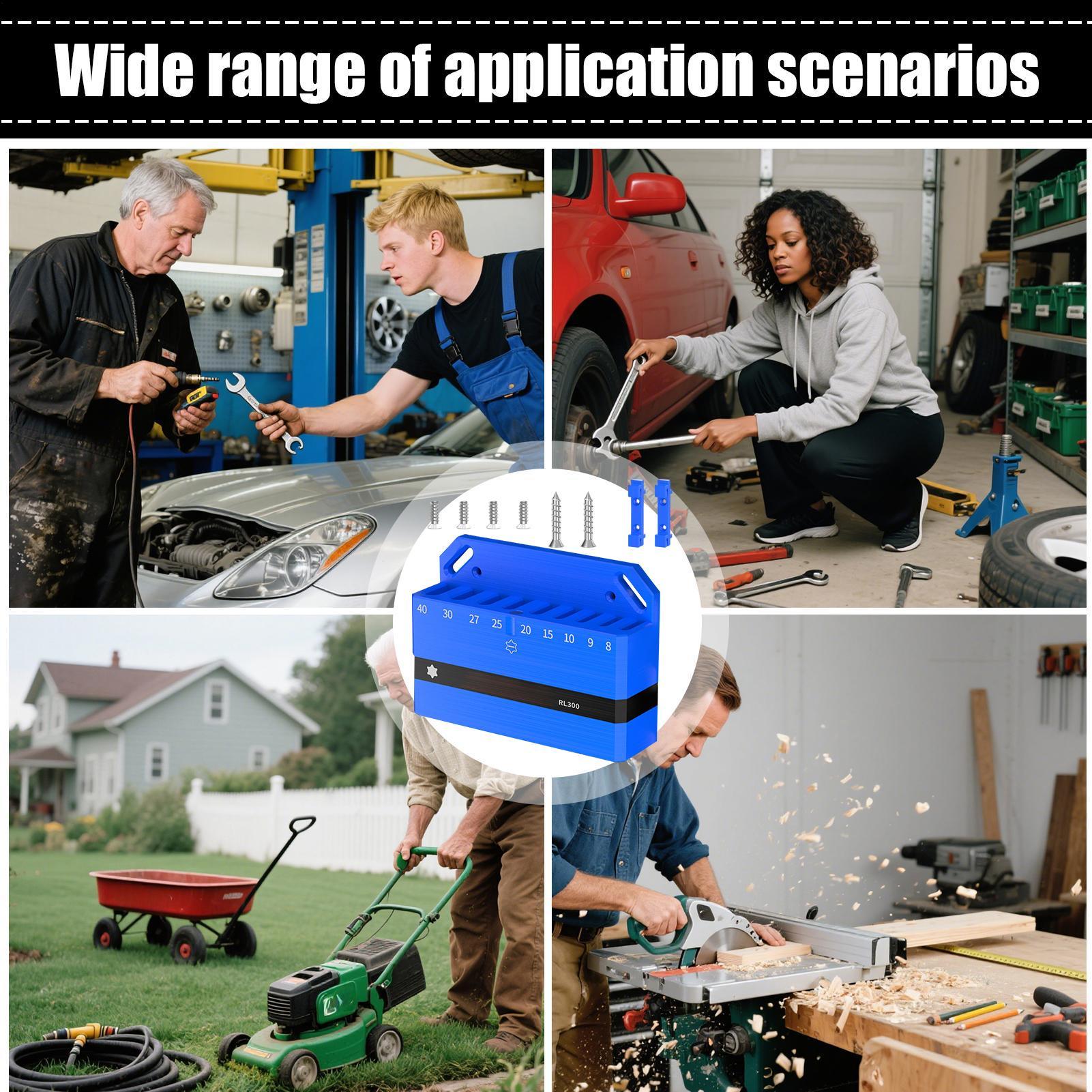 Workshop Tools Display - Rak Penyimpanan Alat Kunci Pas, Tempat