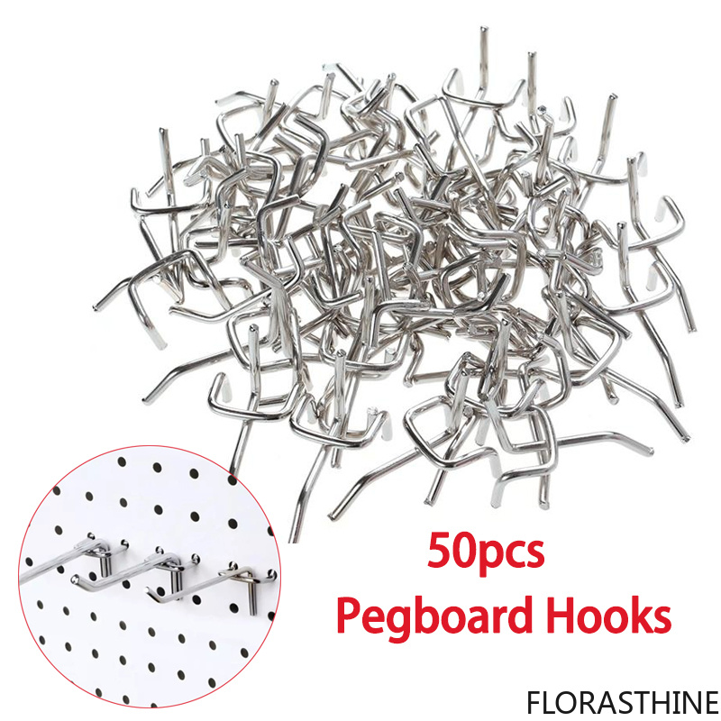 Workshop Tools Display - 50 Buah Gantungan Papan Pegboard untuk