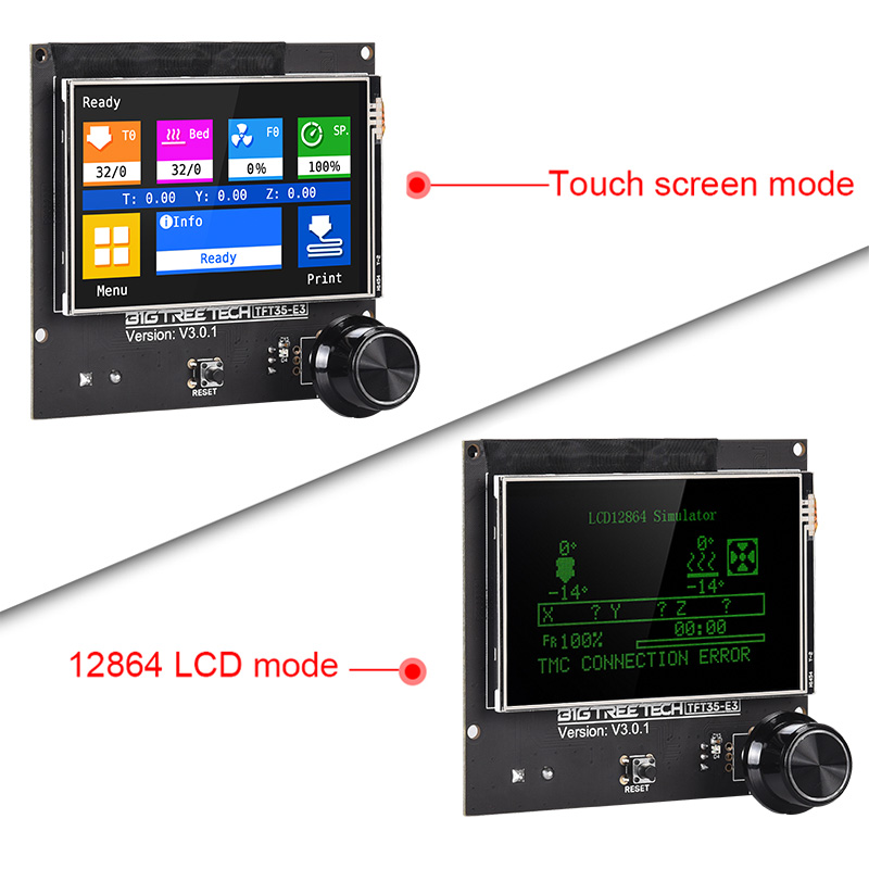 BIGTREETECH 12864 LCD, TFT35 E - Creality Printer Ender 3 V3 ulasan dan harga