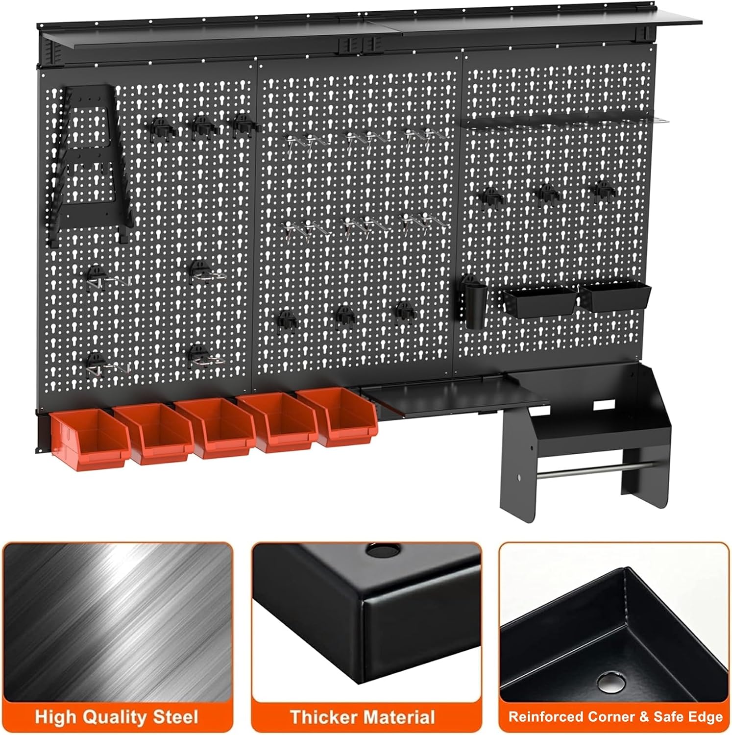 Panel Organizer Dinding Pegboa - Workshop Tools Display ulasan dan harga