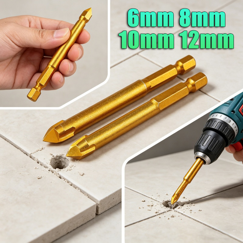 Mata Bor Segitiga 6-12mm Titan - Workshop Tools Center ulasan dan harga