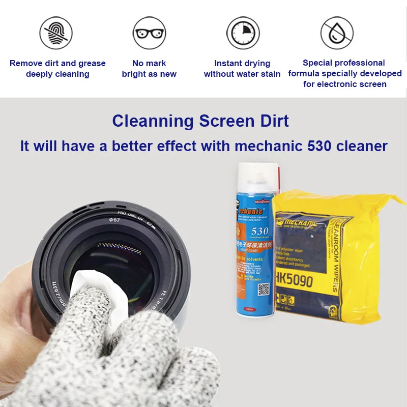 MECHANIC HK5090 kain bebas deb - Workshop Cleaning Tools ulasan dan harga