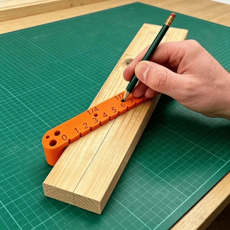 Pengukur Posisi Tengah Kayu Mu - Workshop Tools Center ulasan dan harga