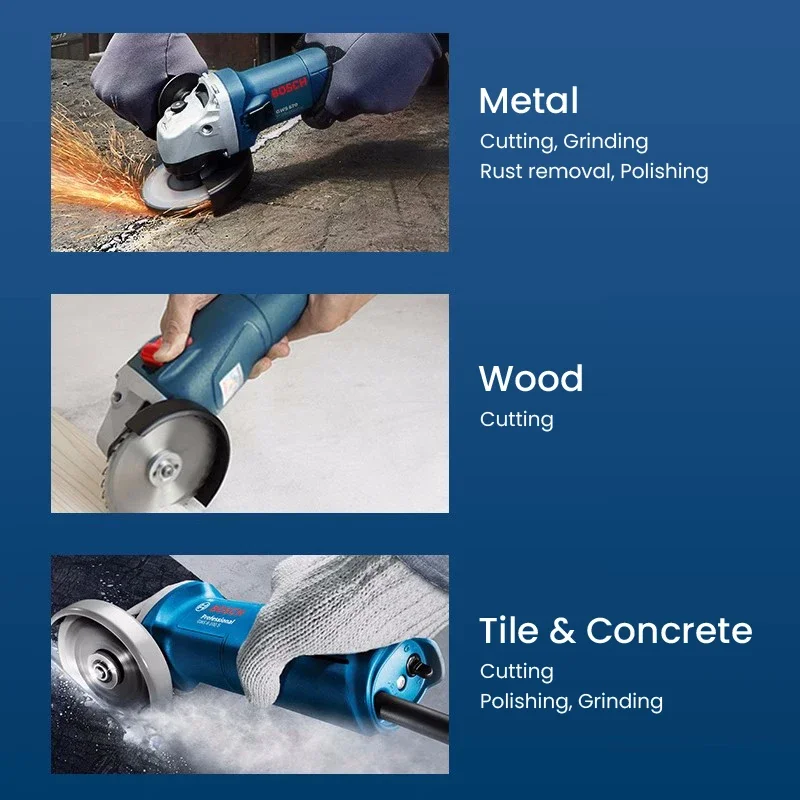 Bosch GWS 700 Mesin Gerinda Su - Hand Tools Mechanical Workshop ulasan dan harga