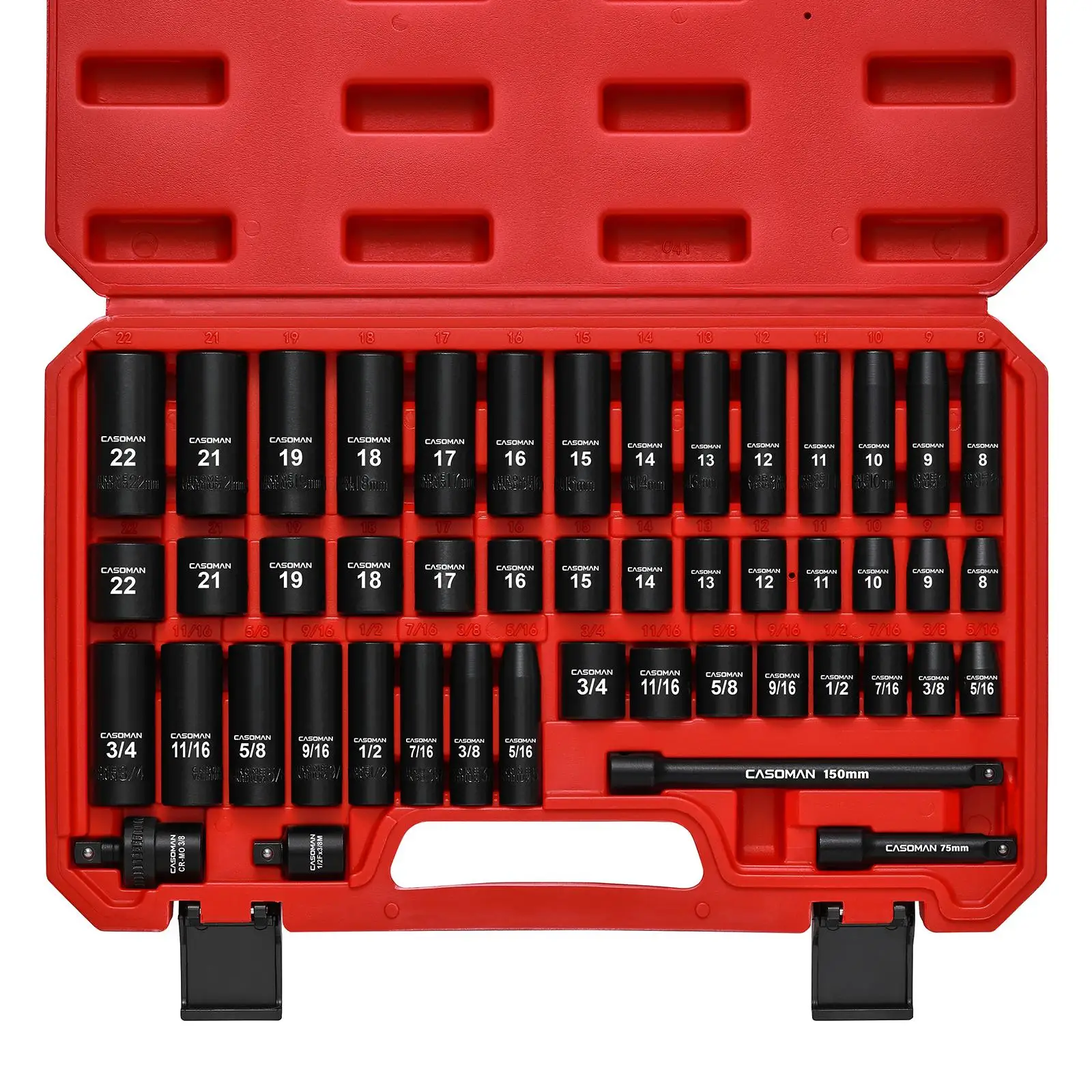 49Pcs Set Soket Impact 3/8 Inc - Tools & Workshop Equipment ulasan dan harga