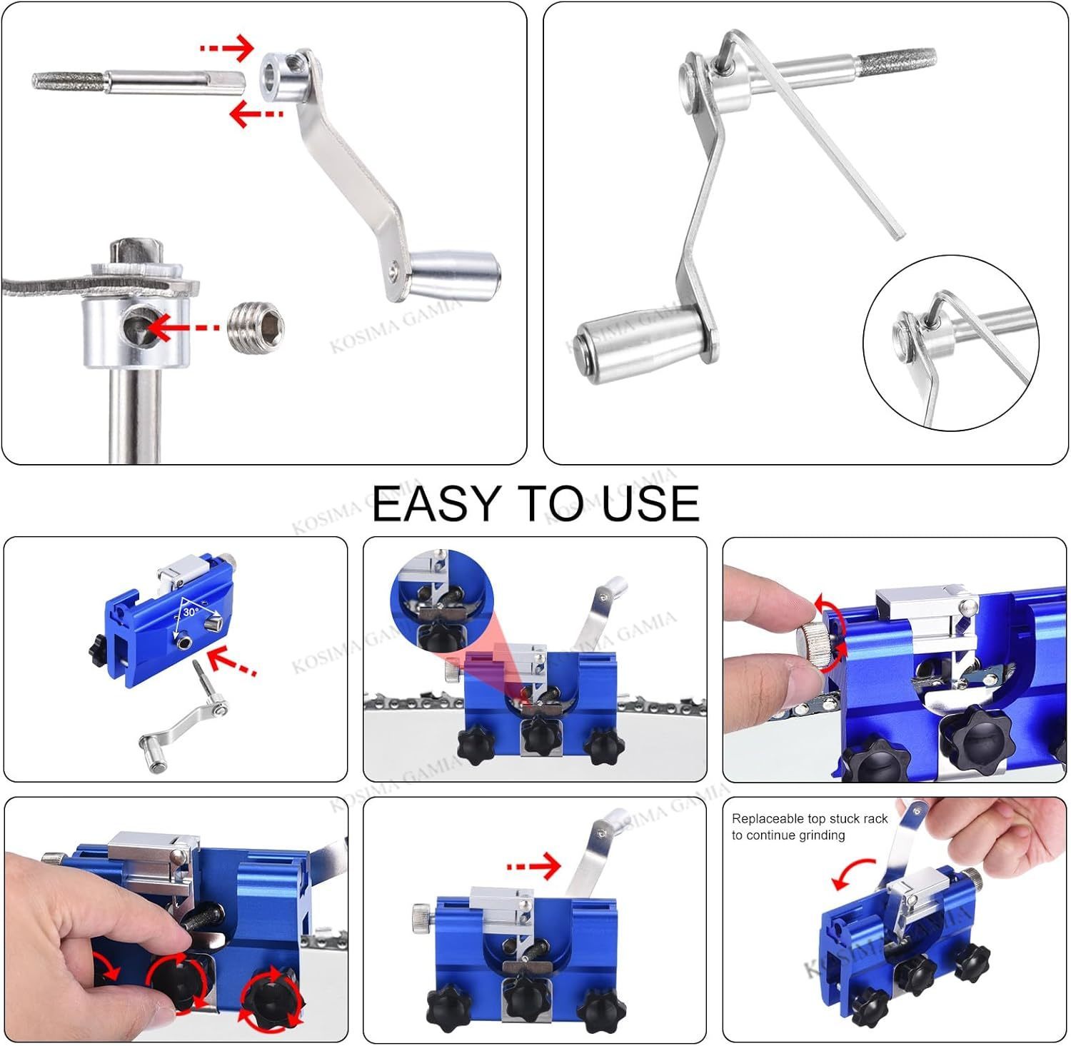 Alat Pengasah Mata Gergaji Ran - Workshop Cleaning Tools ulasan dan harga