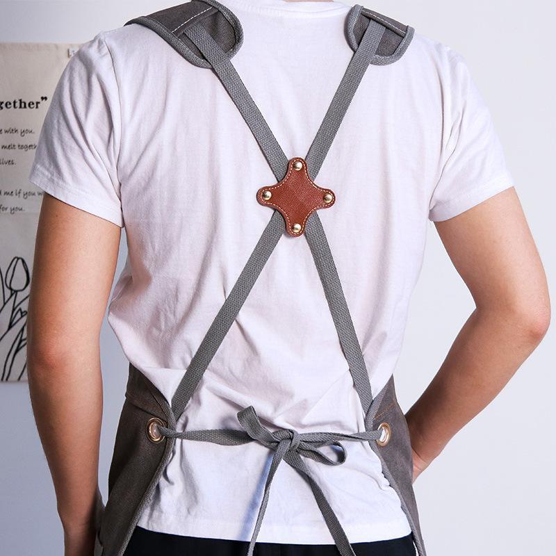 Apron Kanvas Dengan Logo Cetak - Workshop Tools Logo ulasan dan harga