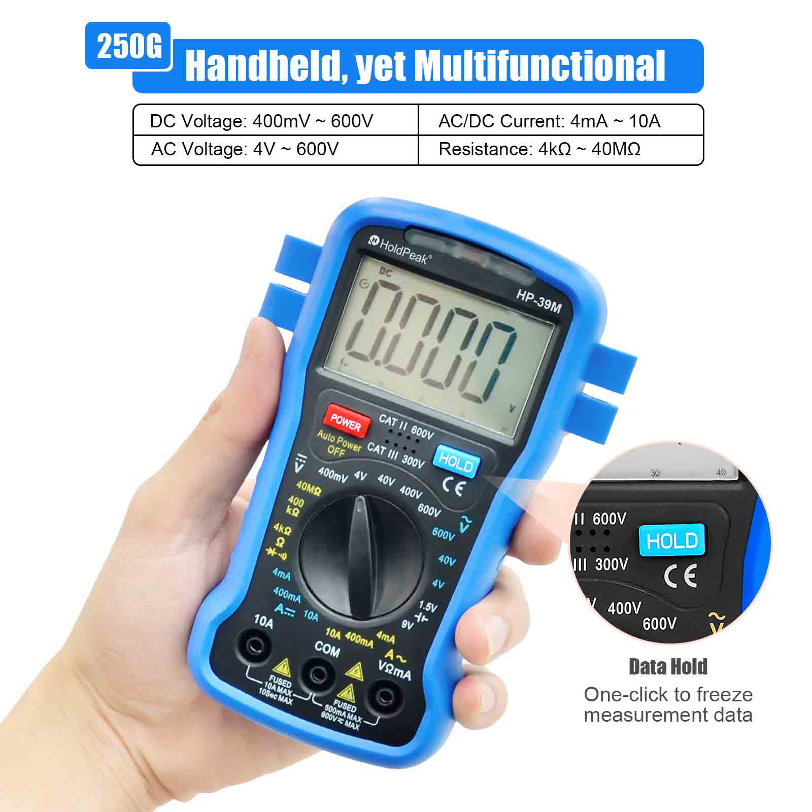 Multimeter Digital True RMS 40 - Workshop Tools Display ulasan dan harga