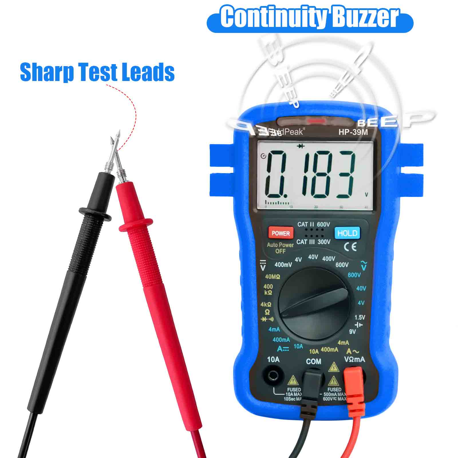 Multimeter Digital True RMS 40 - Workshop Tools Display ulasan dan harga