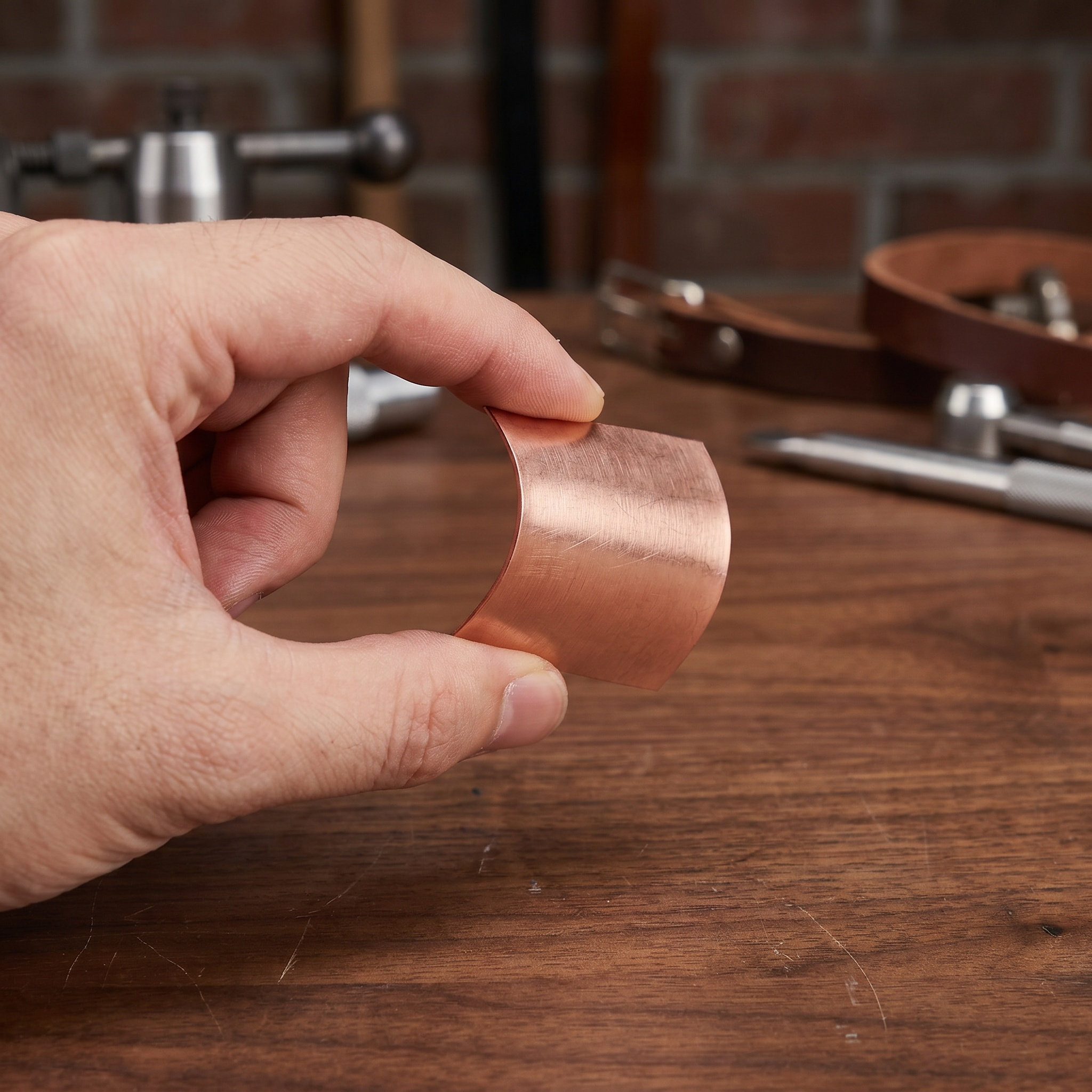 4 Buah Lembaran Tembaga Murni  - Tools Jewelry Making ulasan dan harga